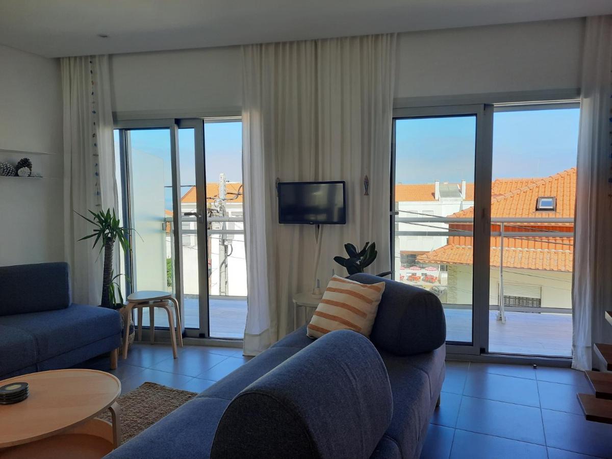 Sitius 5B - New Seaview Apartment With Rooftop Terrace In Historical Centre Sitio Da Nazaré Exteriör bild