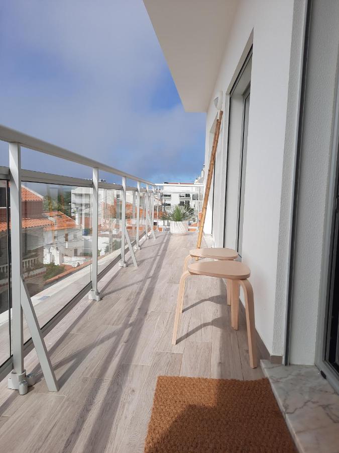Sitius 5B - New Seaview Apartment With Rooftop Terrace In Historical Centre Sitio Da Nazaré Exteriör bild